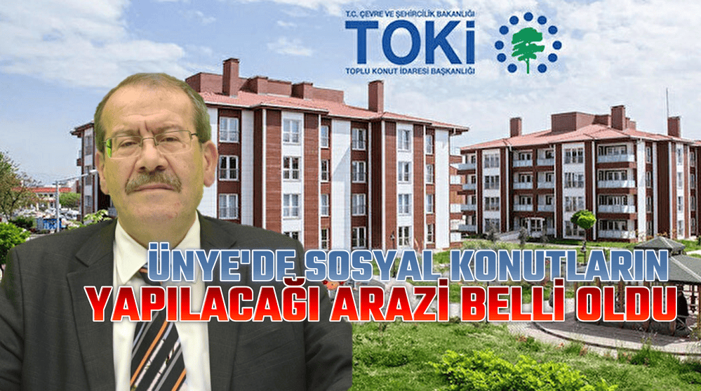 ÇIRAKLI ÜNYE'DEKİ TOKİ YERİNİ AÇIKLADI!