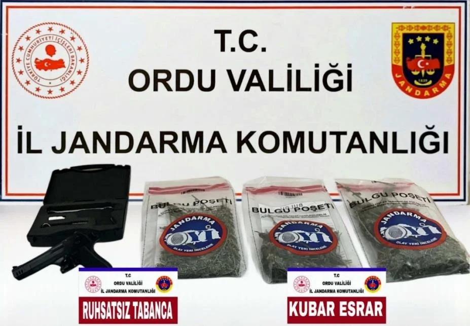 Ordu’da Jandarmadan Narkotik Operasyonu: 26 Şüpheli Yakalandı