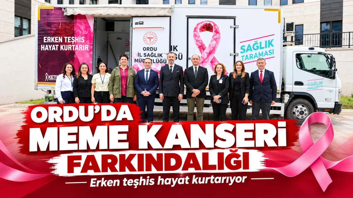 Ordu’da Meme Kanseri İçin Farkındalık Seferberliği