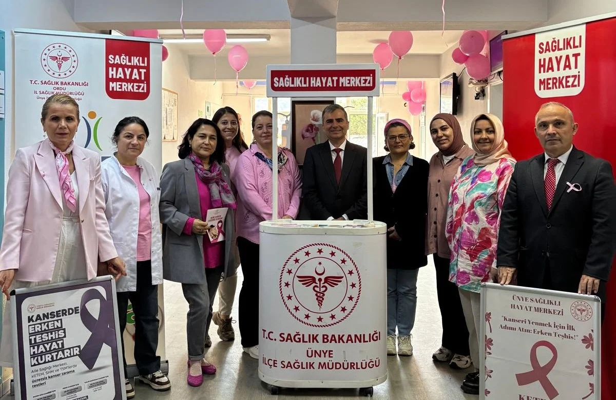Ünye’de Meme Kanseri Farkındalığı İçin Önemli Çağrı