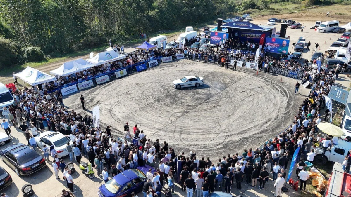 Ünye’de OtoFest 2026 Coşkusu: Drift Gösterileri İlgi Gördü