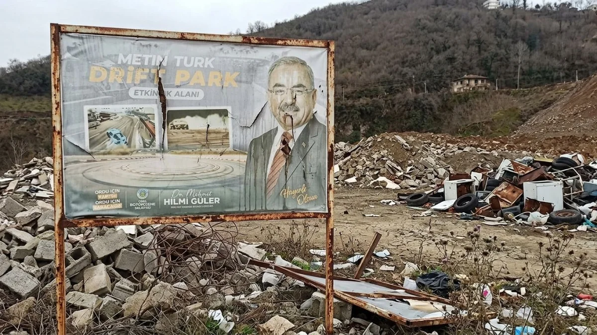 Ordu’da Drift Pisti Bekleyişi