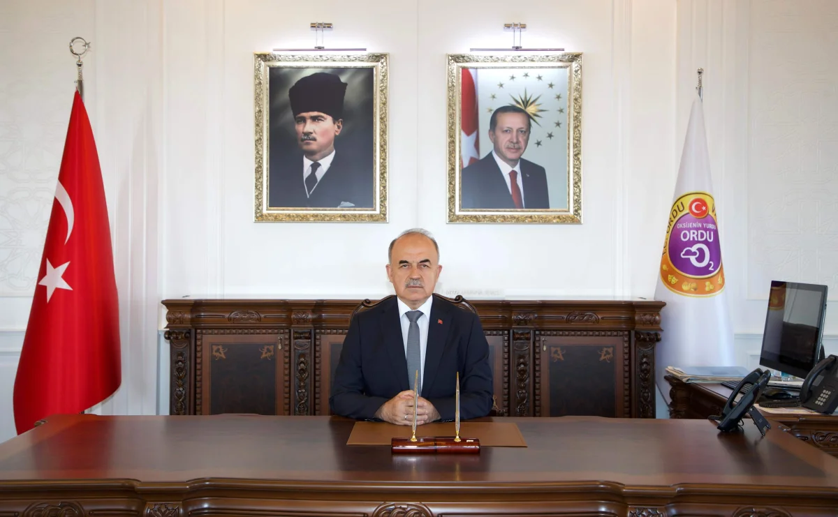Ordu Valisi Muammer Erol’dan Muhtarlar Günü Mesajı