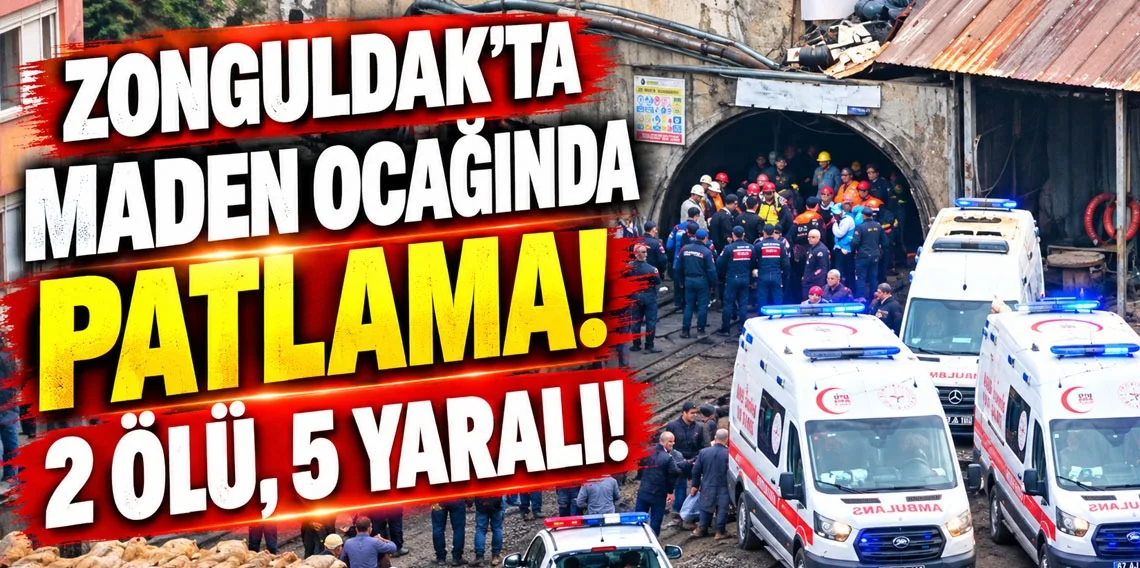 Zonguldak’ta Maden Faciası: 2 İşçi Hayatını Kaybetti, 5 Yaralı