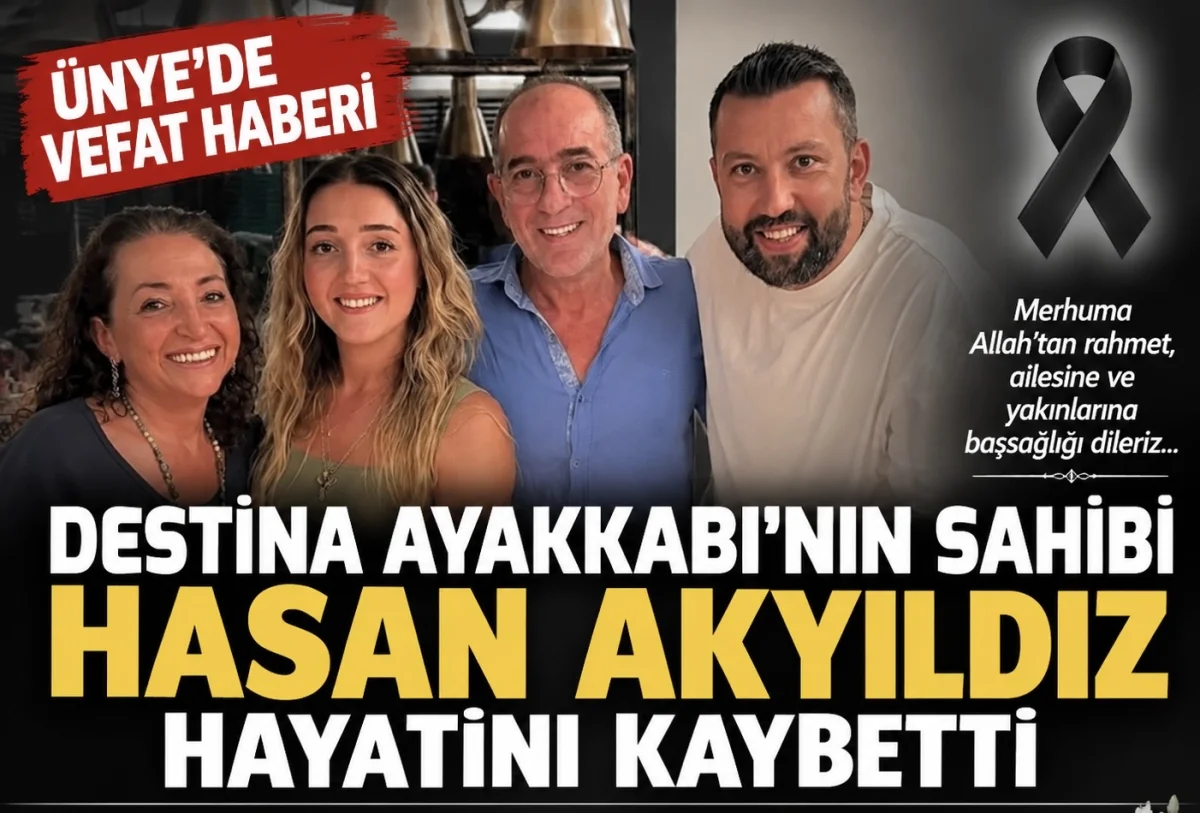 ÜNYE’DE HASAN AKYILDIZ HAYATINI KAYBETTİ