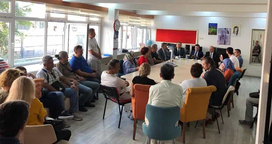 İlçe Protokolünden Yeni Eğitim Öğretim Yılına Hayırlı Olsun Ziyareti