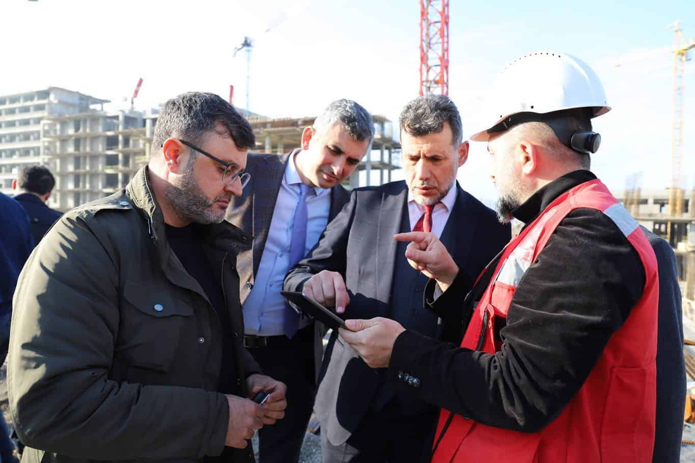 SAĞLIK YATIRIMLARI İÇİN ORDU'YA GELDİLER