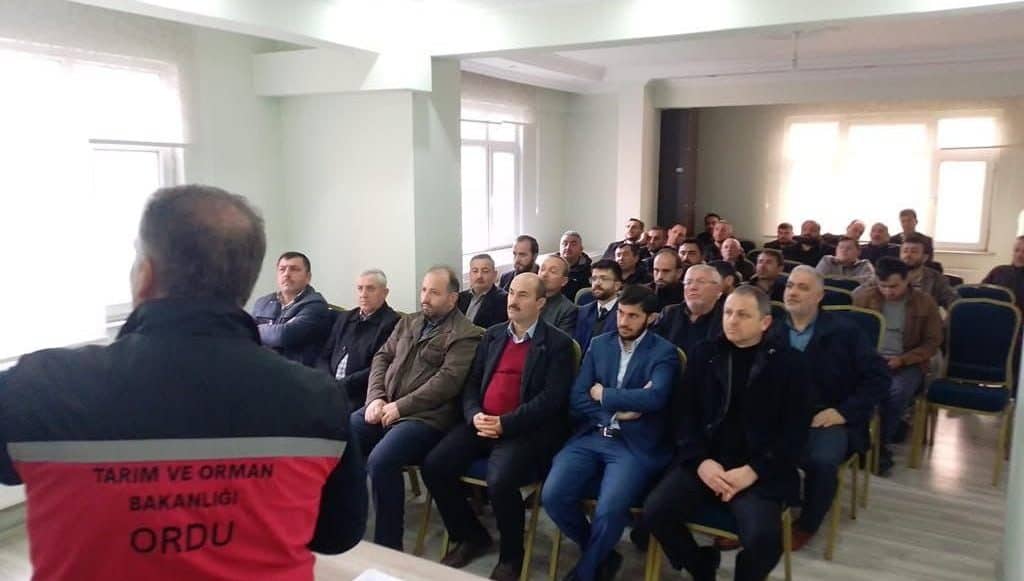 Korkarca Böceğine Karşı Eğitim Toplantıları Düzenleniyor