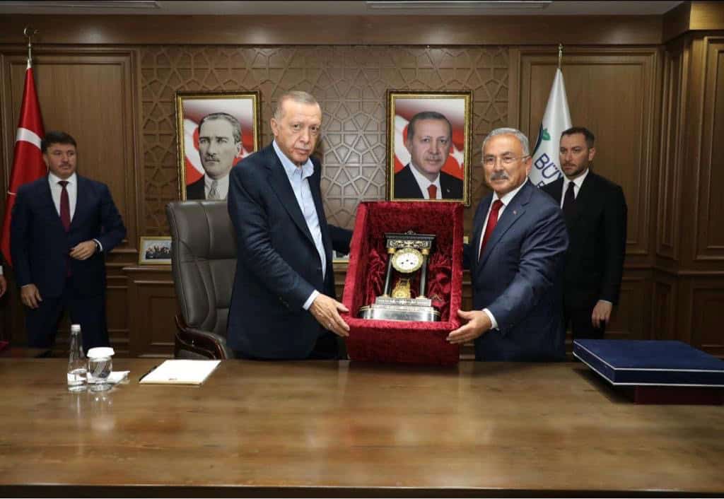 YAPILAN ÇALIŞMALARA CUMHURBAŞKANI ERDOĞAN’DAN TAM NOT