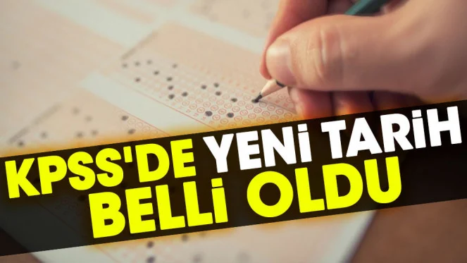 KPSS'DE YENİ TAKVİM BELLİ OLDU! İLK SINAV 18 EYLÜL 2022'DE YAPILACAK