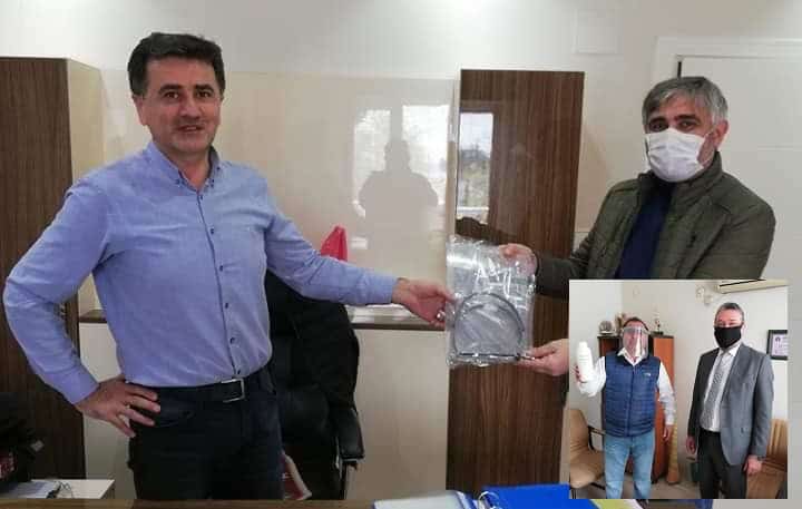 MALİ MÜŞAVİRLER ODASINDAN  MESLEKTAŞLARINA MASKE VE DEZENFEKTAN DESTEĞİ