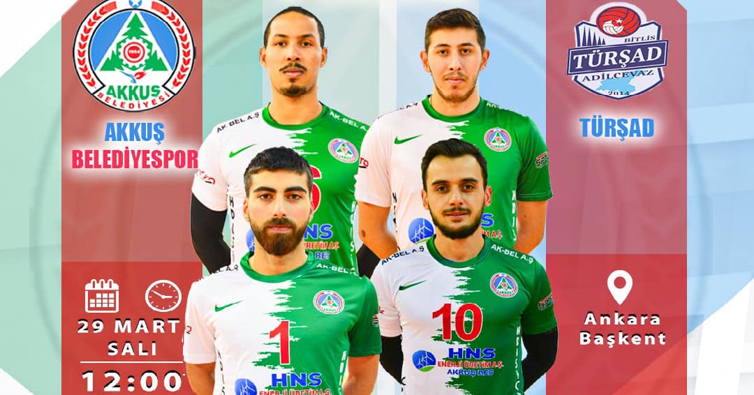 Akkuş Belediyespor Efeler Ligi İçin Son Virajda