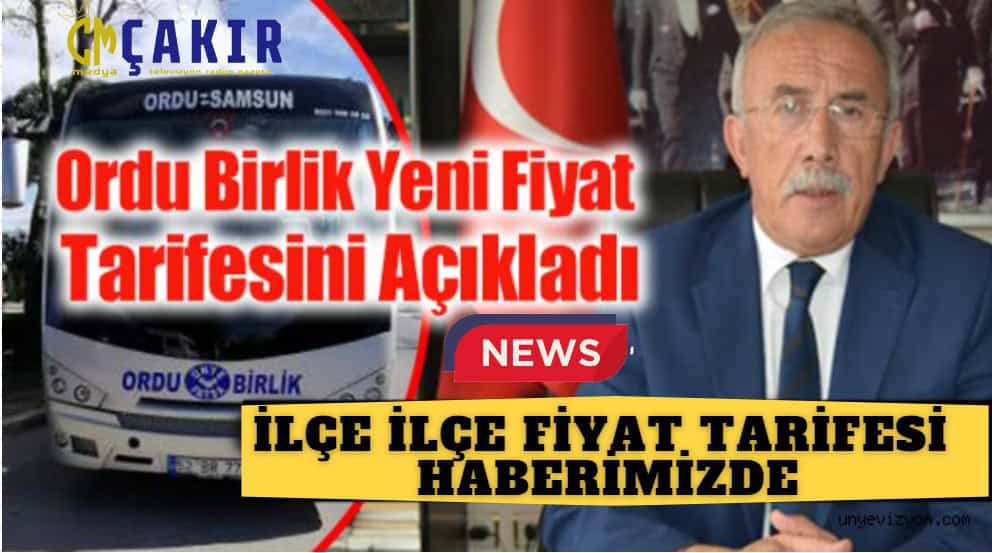 ÜNYE -ALTINORDU-FATSA VE SAMSUN ARASI  ZAMLANDI!
