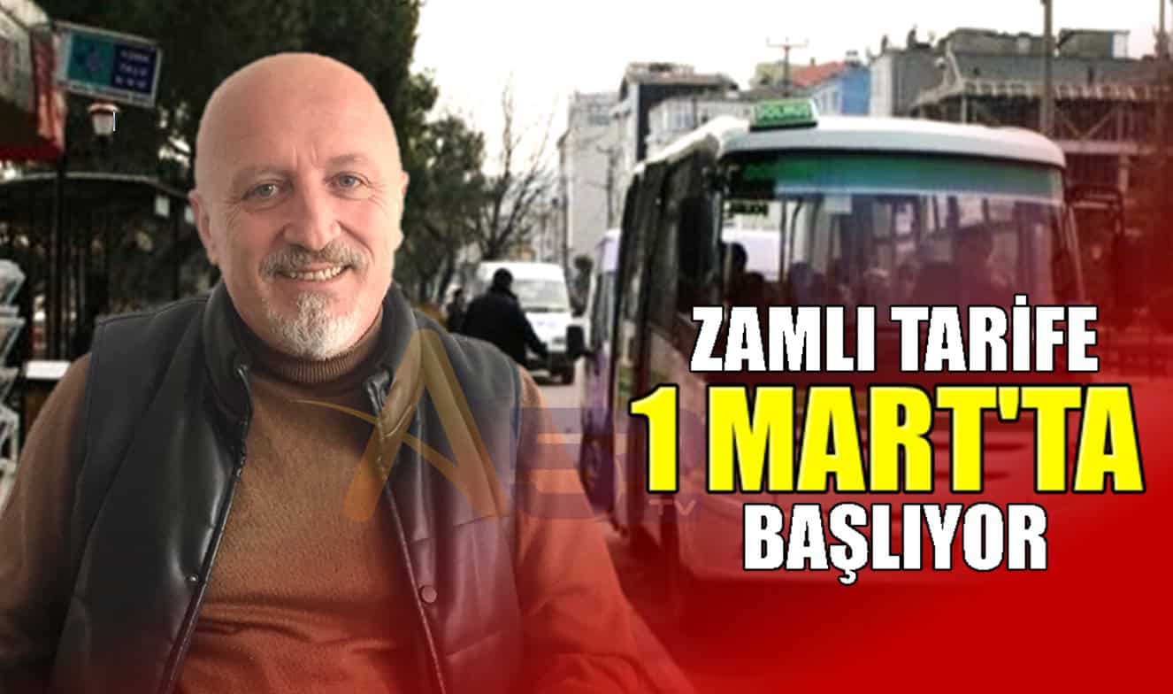 ÜNYE'DE DOLMUŞLARA ZAM!