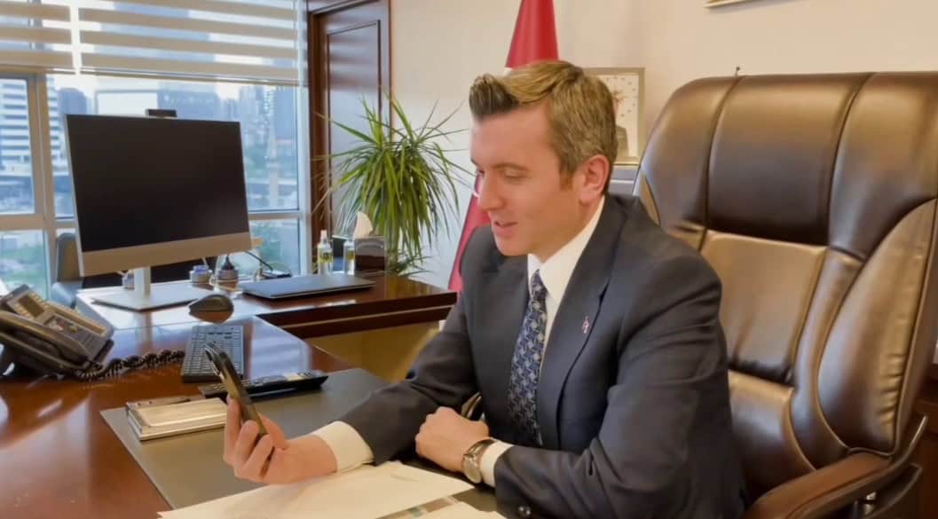Kıran’dan TÜBİTAK İkincisi Talha Yaktı'ya Tebrik