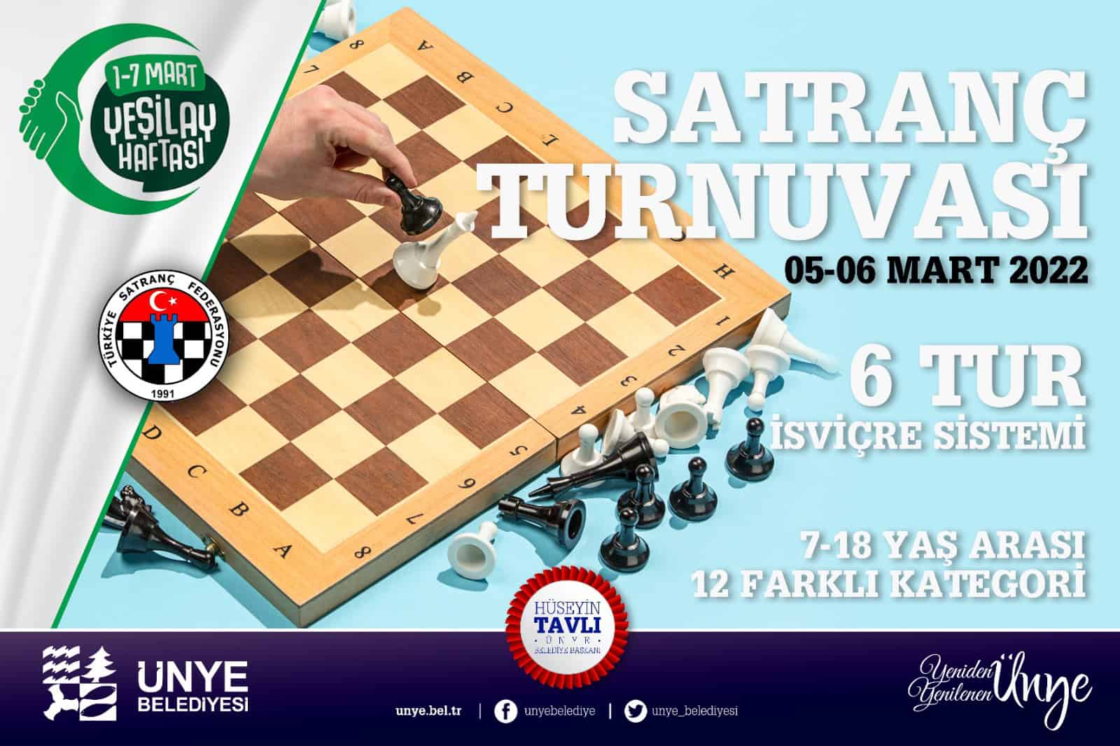 GENÇLER SATRANÇ TURNUVASINDA BULUŞUYOR