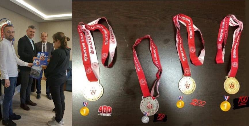 ÜTSO'DAN BAŞARILI SPORCULARA TEBRİK