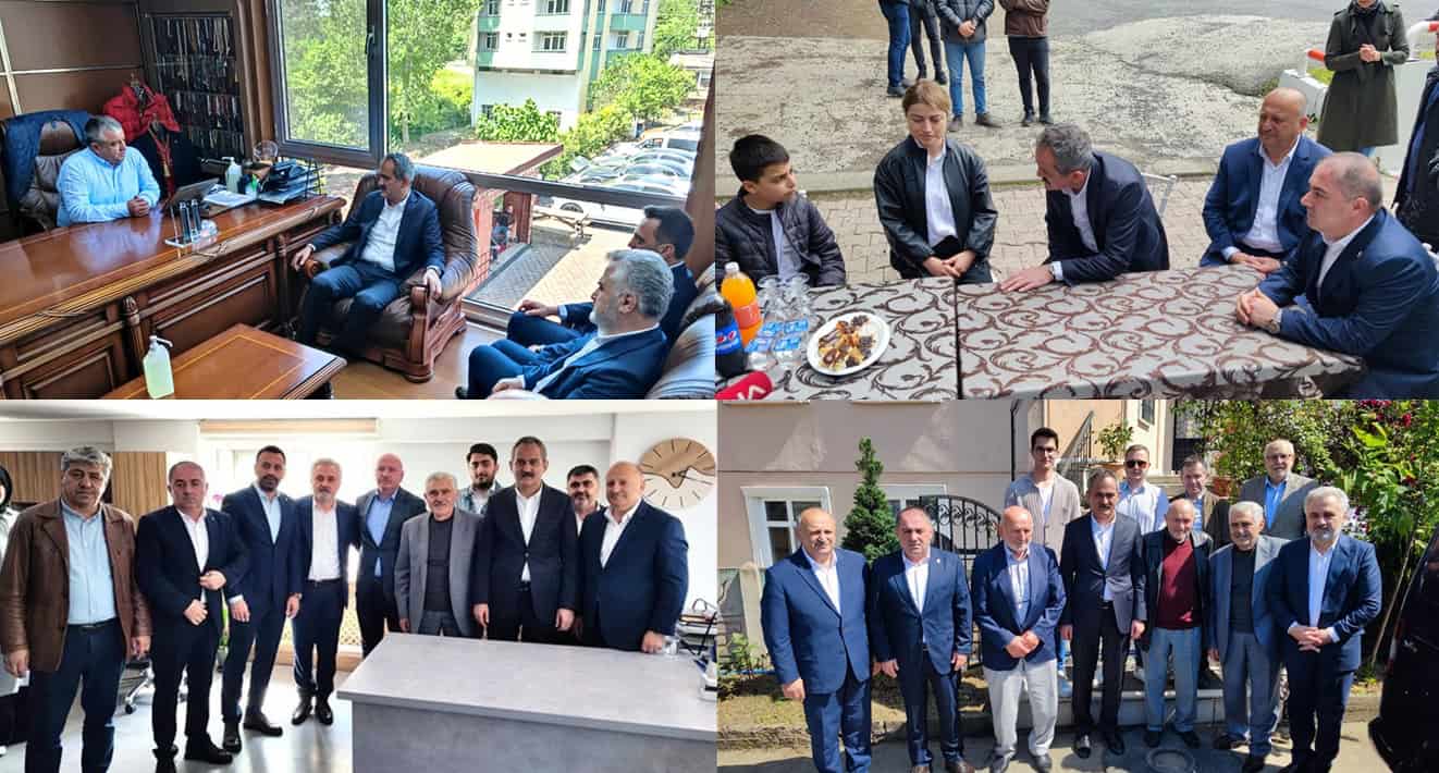 BAKAN ÖZER’DEN ÜNYE’DE ZİYARETLER