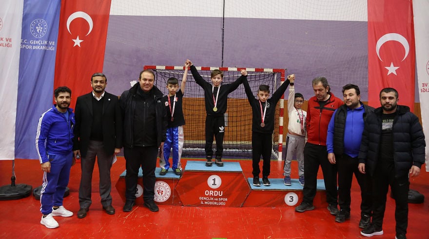 ORDU WUSHU İL SEÇMELERİ TAMAMLANDI