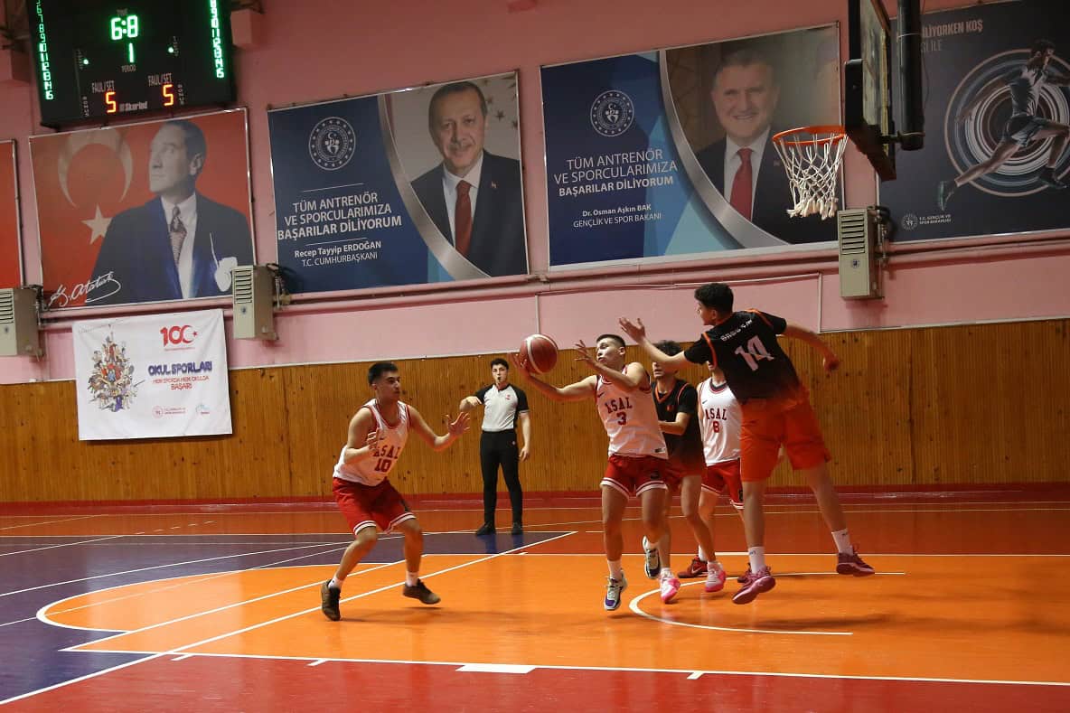 ORDU’DA OKUL SPORLARI GENÇLER 3X3 BASKETBOL TAMAMLANDI