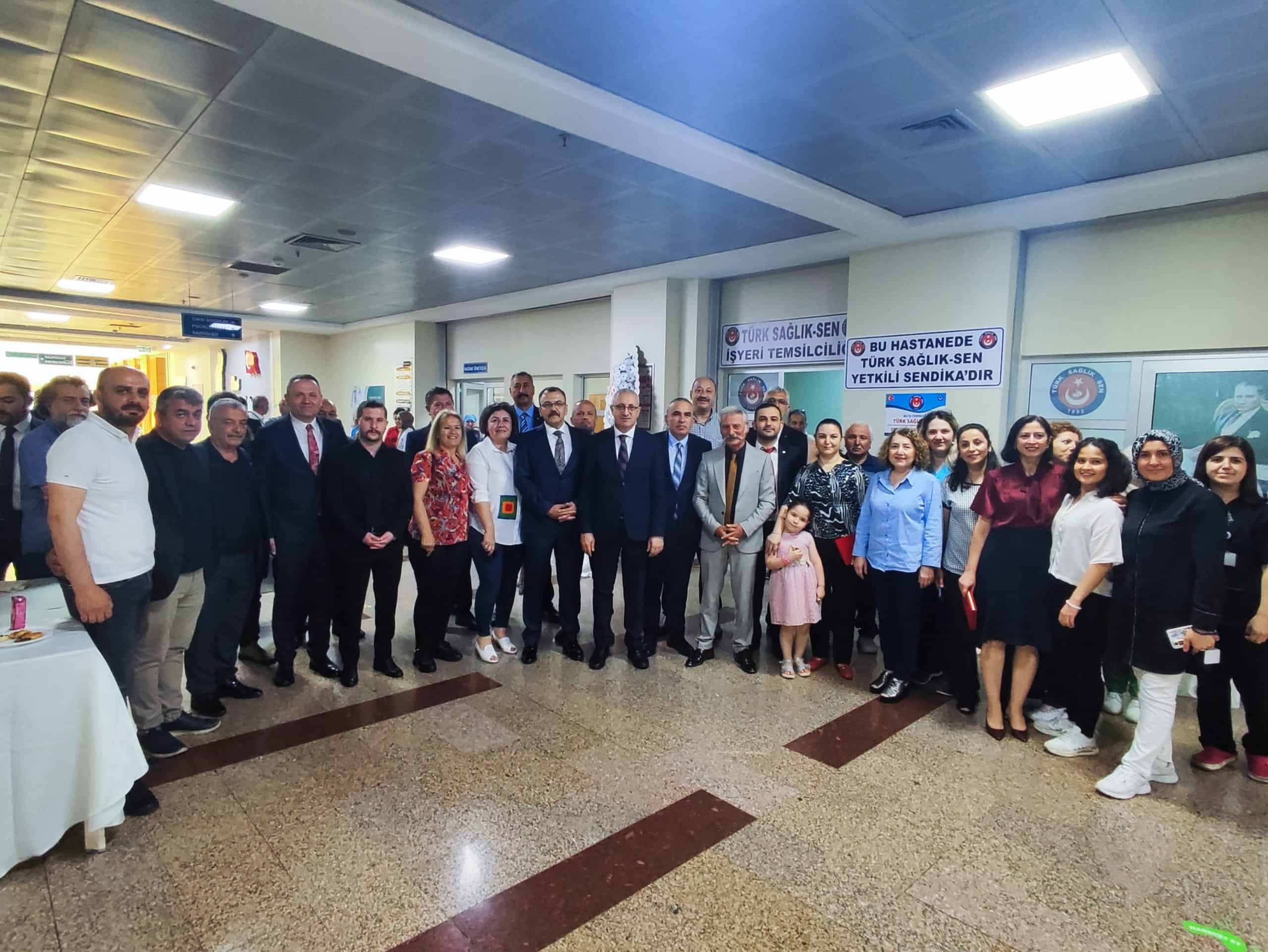 Ünye Devlet Hastanesi’nde Türk Sağlık-Sen İşyeri Temsilciliği Açıldı