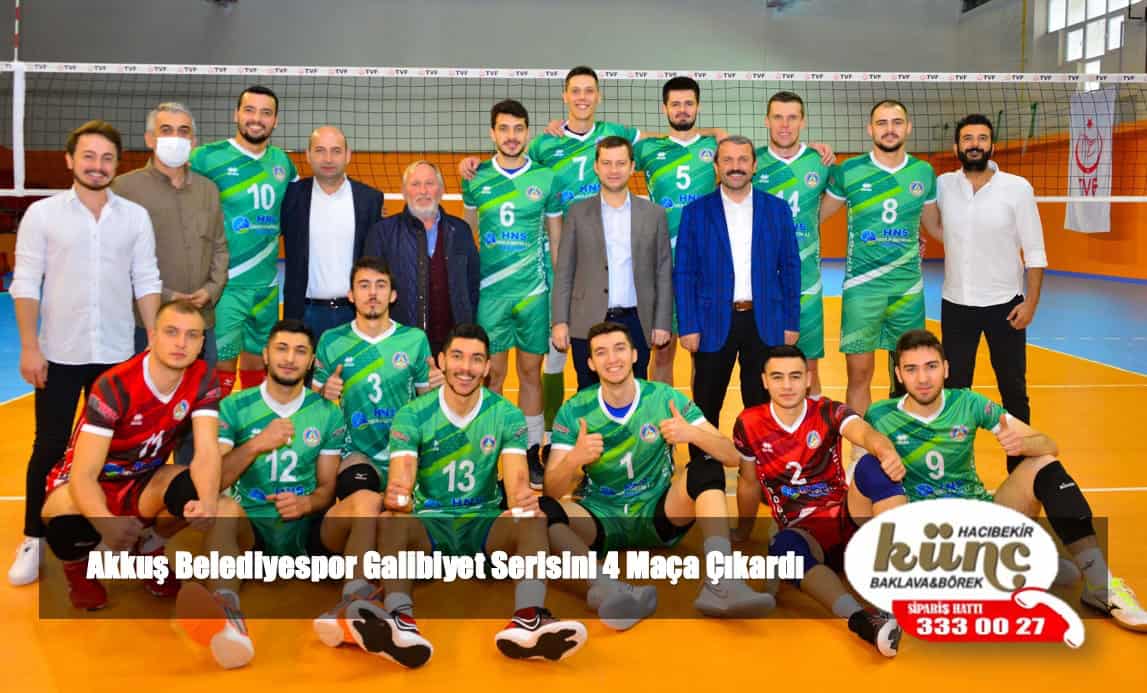 Akkuş Belediyespor Galibiyet Serisini 4 Maça Çıkardı