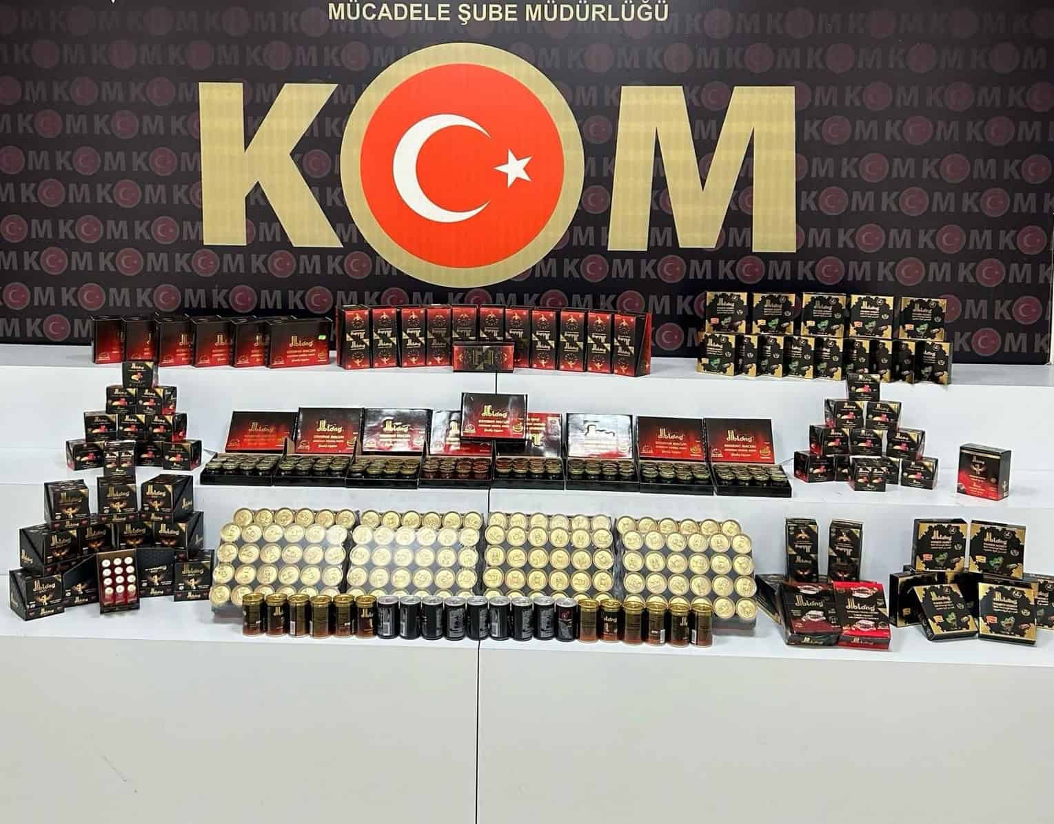 ORDU’DA KAÇAK TÜTÜN OPERASYONU