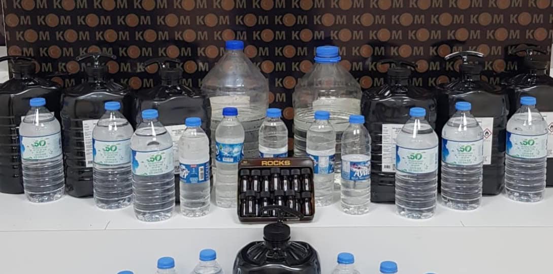 ALTINORDU’DA SAHTE/KAÇAK ALKOLLÜ İÇKİ OPERASYONU