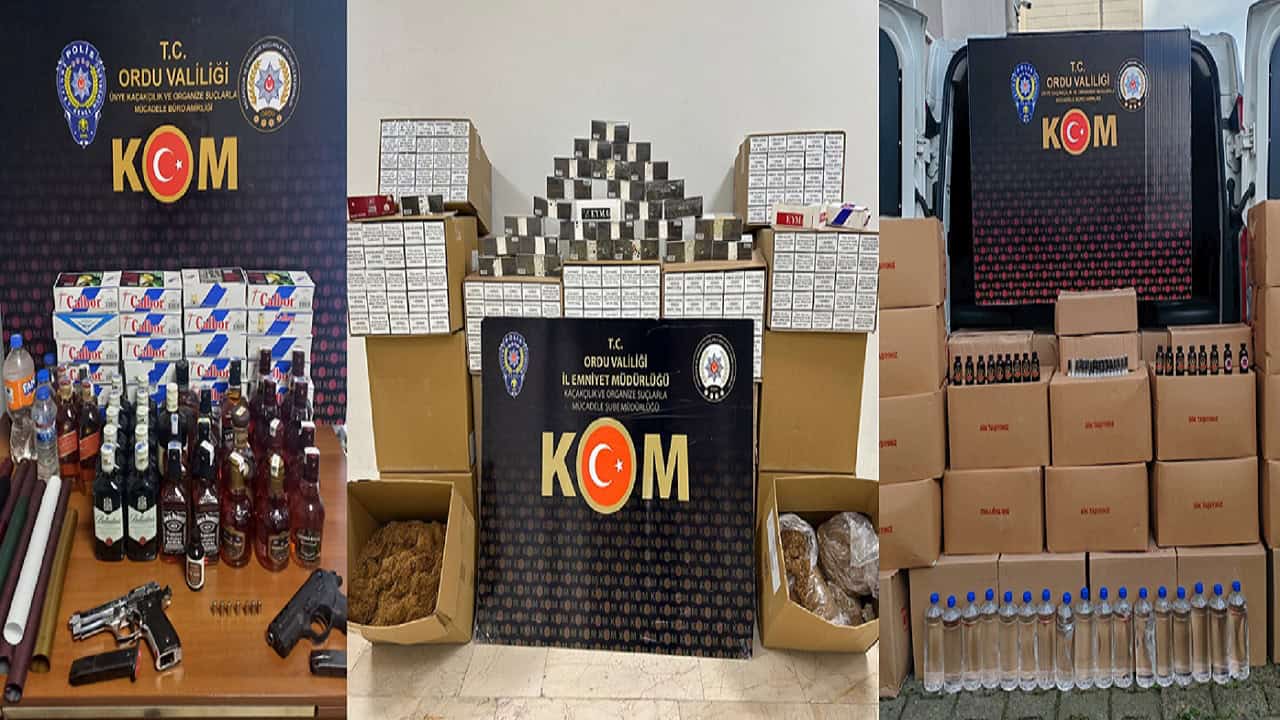 Pompalı Tüfekten Sahte Alkole: Bir Haftalık Operasyon Bilançosu