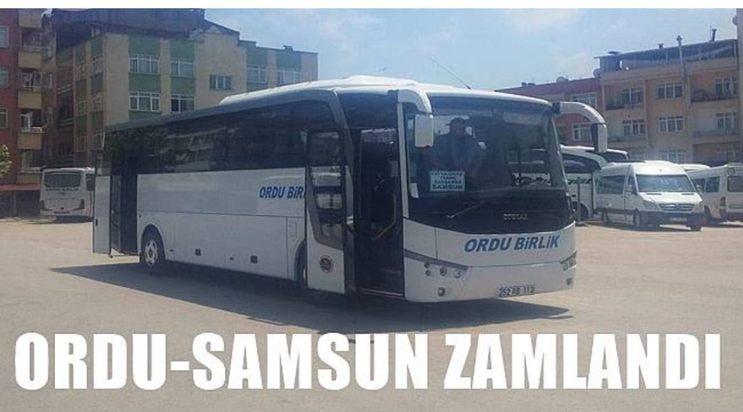 SAMSUN ORDU ARASI ZAMLANDI