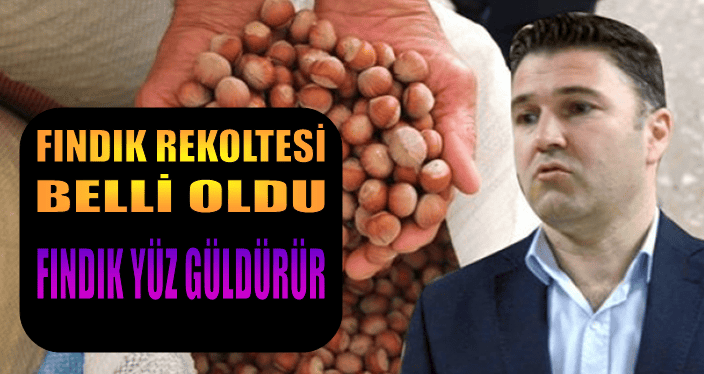 BAŞKAN AYDIN'DAN YENİ SEZON FINDIK AÇIKLAMASI
