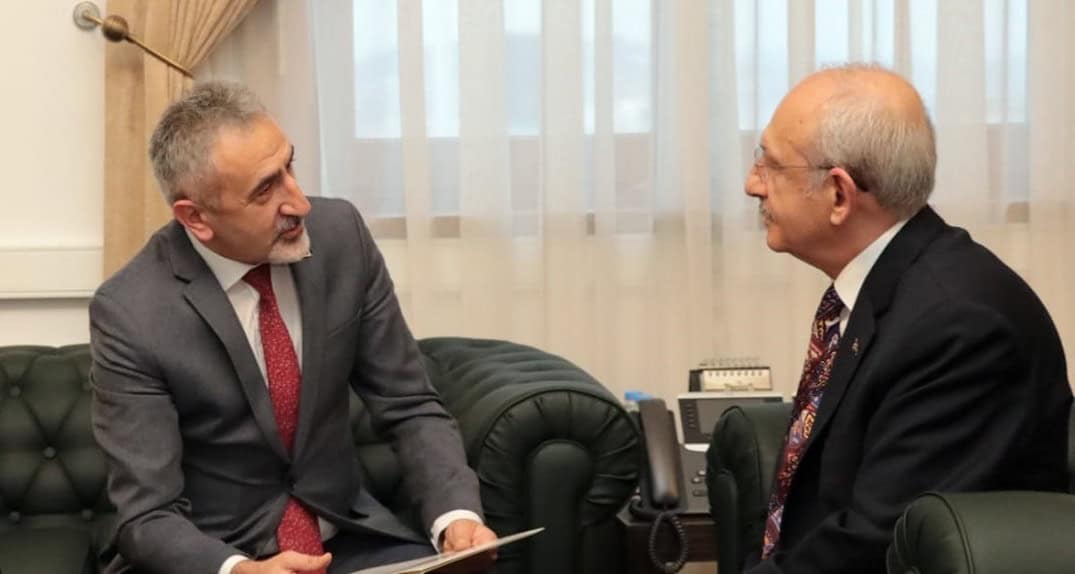 ADIGÜZEL SAMSUN-SARP DEMİRYOLUNU KILIÇDAROĞLU'NA AKTARDI
