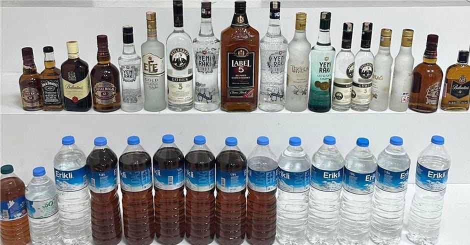 ORDU VE İLÇELERİNDE KAÇAK ALKOL OPERASYONU
