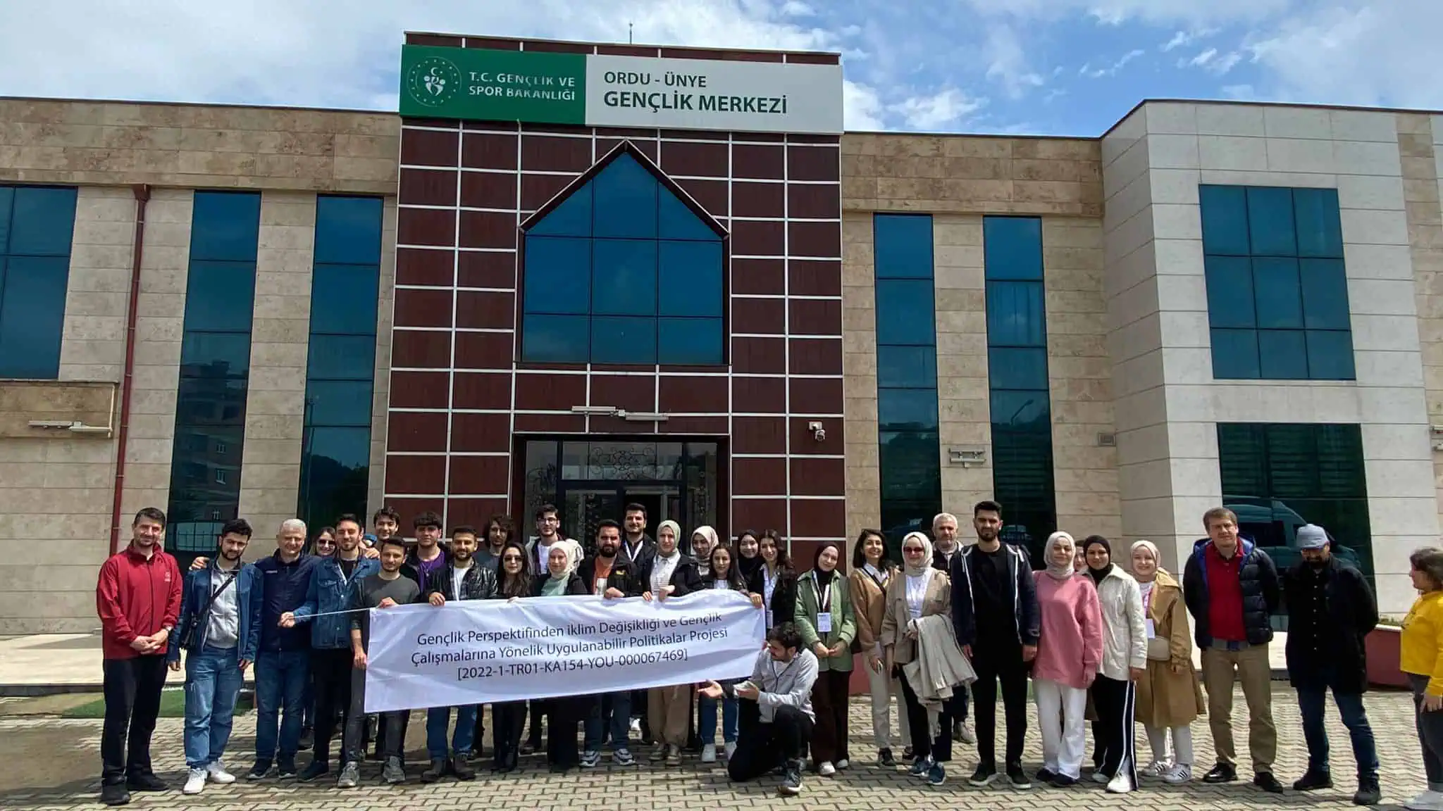 ÜNYE GENÇLİK MERKEZİ PROJE ORTAĞI OLDU