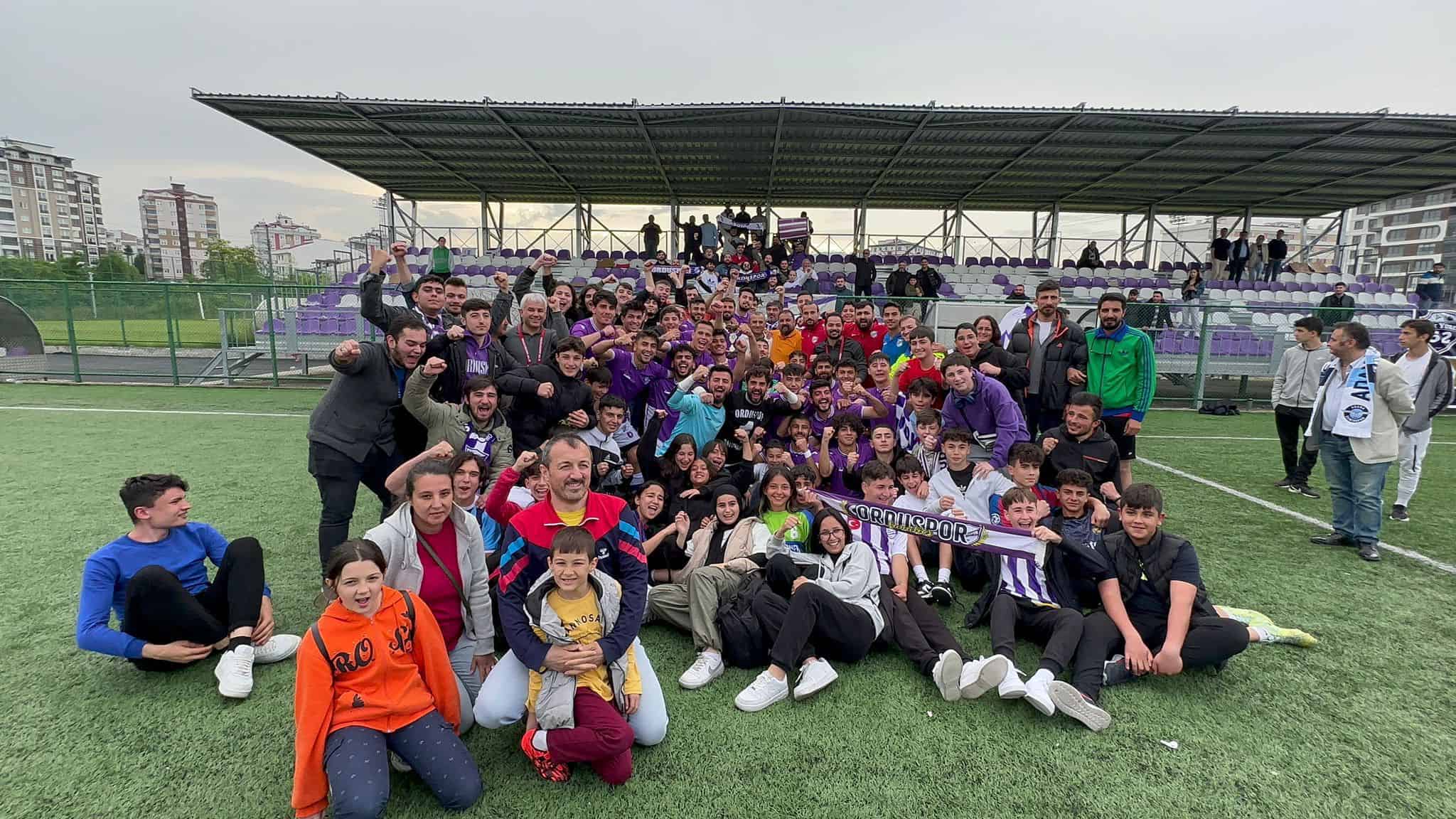 Vali Sonel, 2. Amatör Kümede Şampiyon Olan Orduspor’u Kutladı