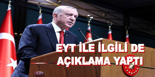 CUMHURBAŞKANI ERDOĞAN'DAN SÖZLEŞMELİYE KADRO MÜJDESİ