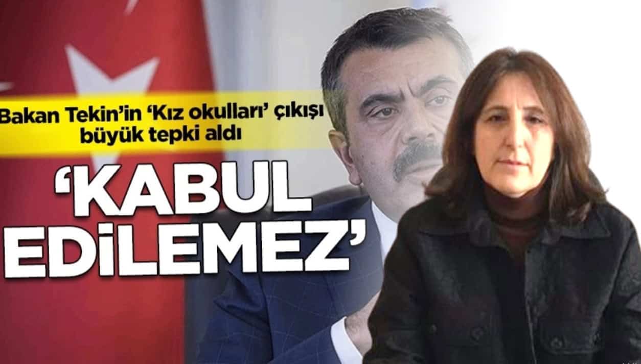 CHP’Lİ ATAY’DAN MİLLİ EĞİTİM BAKANI’NIN “KIZ OKULLAR” AÇIKLAMASINA TEPKİ!