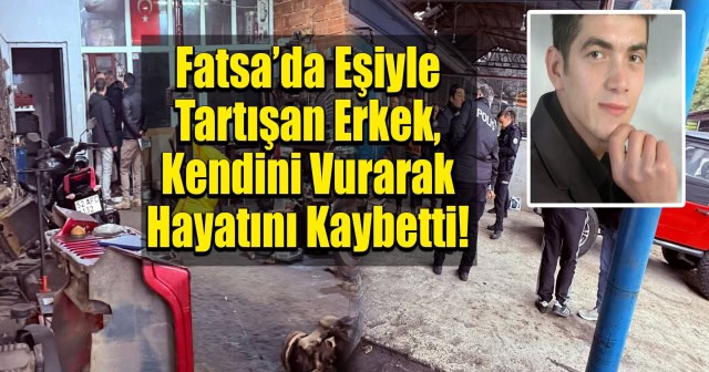 EŞİYLE TARTIŞTI İNTİHAR ETTİ