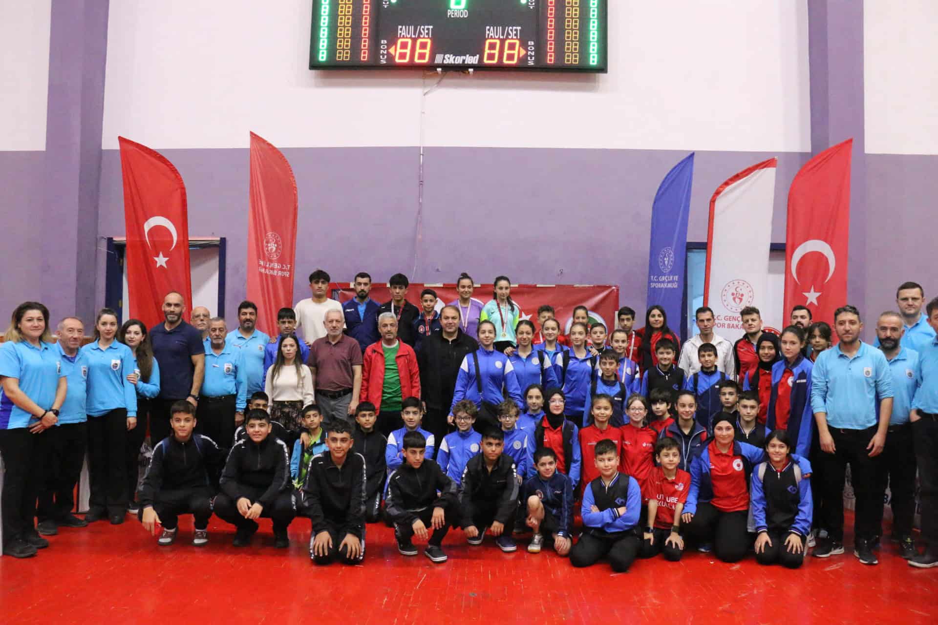 ORDU’DA YILDIZLAR MASA TENİSİ HEYECANI SONA ERDİ