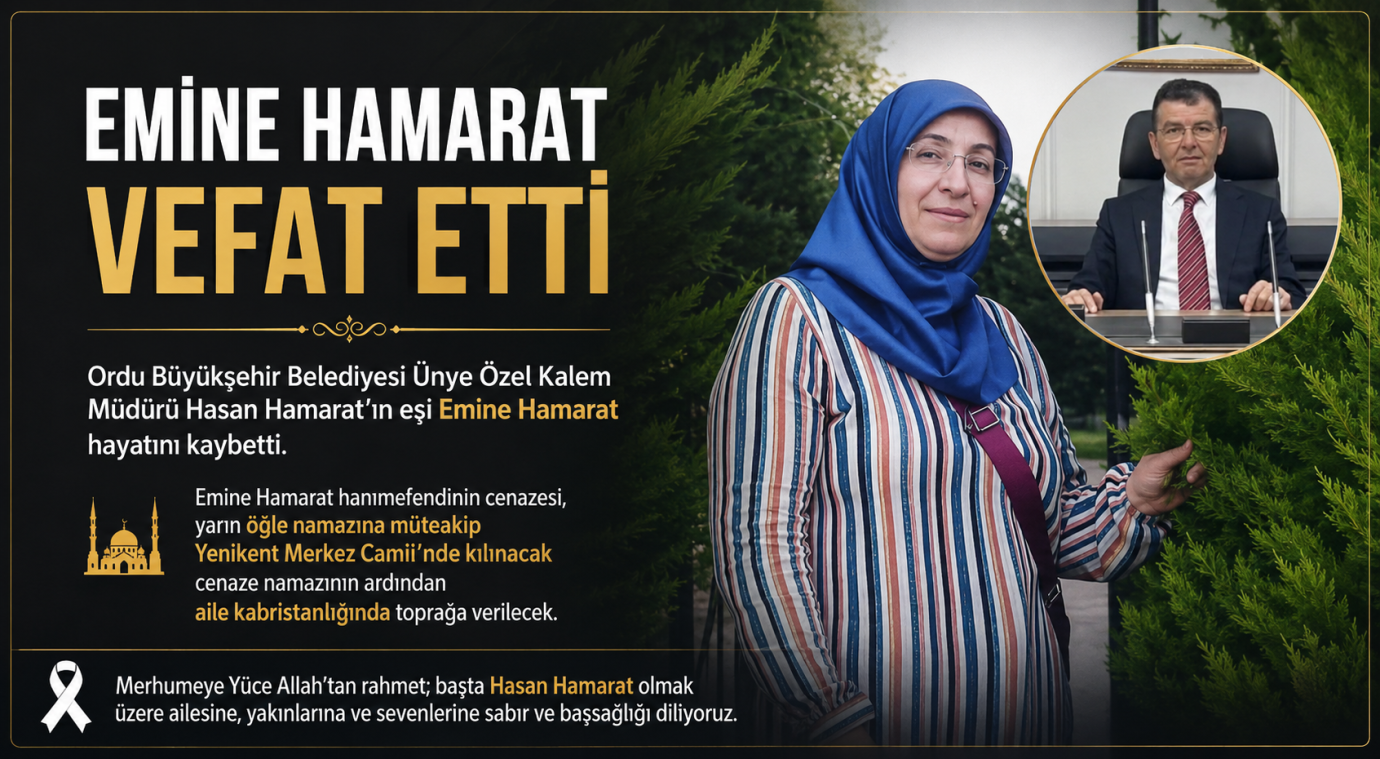 Emine Hamarat Vefat Etti