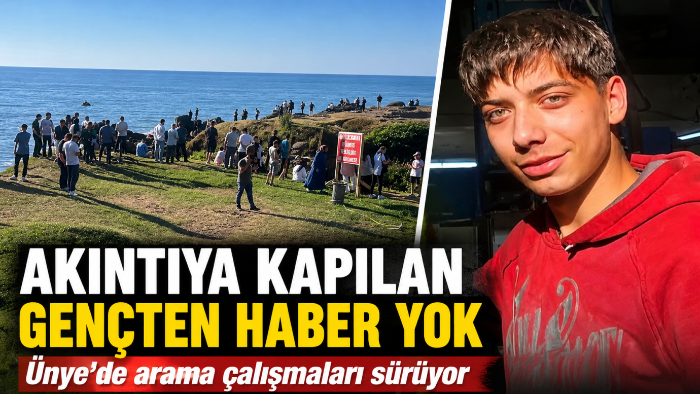 ÜNYE'DE AKINTIYA KAPILAN 17 YAŞINDAKİ GENÇ İÇİN ZAMANLA YARIŞ DEVAM EDİYOR